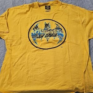 Ecko Unlimited DC Comics Batman Yellow Graphic Tee Shirt In  Big And Tall